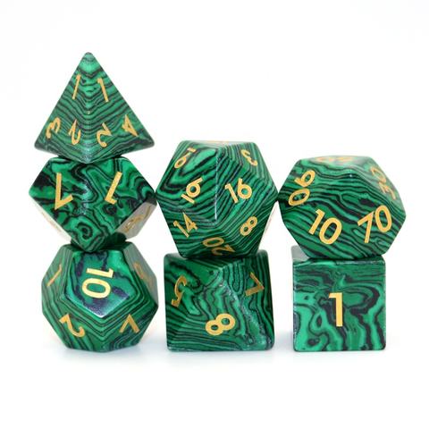 16mm Dice Set Polyhedral Rpg Custom Gem