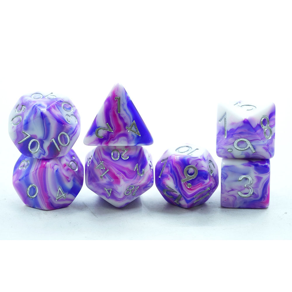Custom acrylic dice