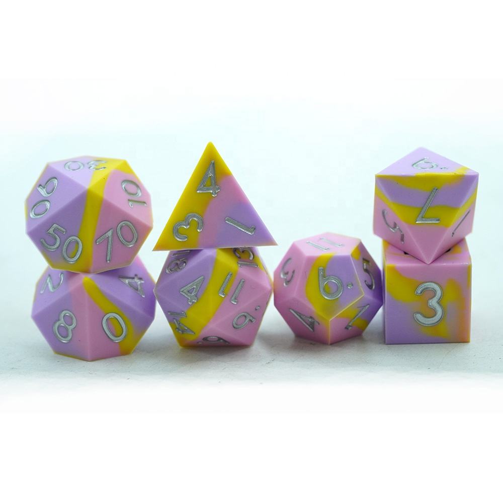Custom silicone dice