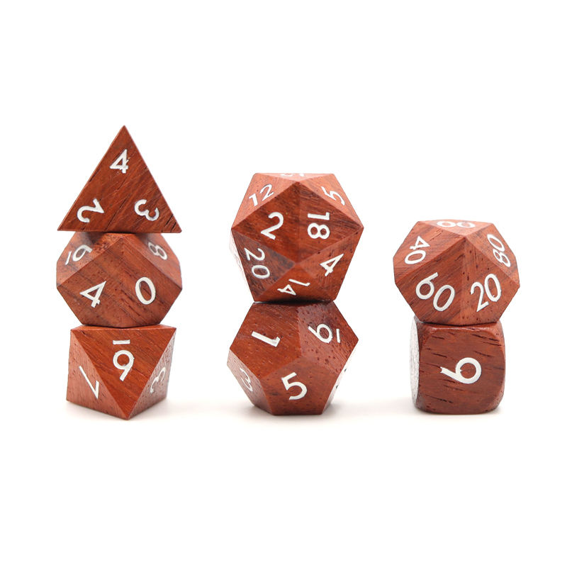 Custom Logo Wooden Dice