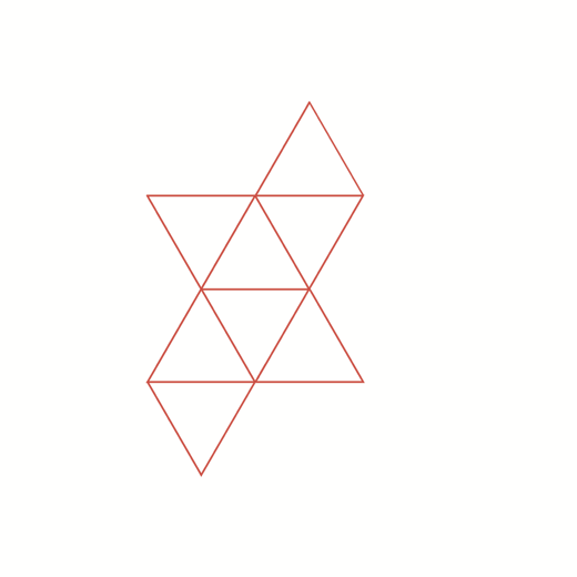 D8 dieline template